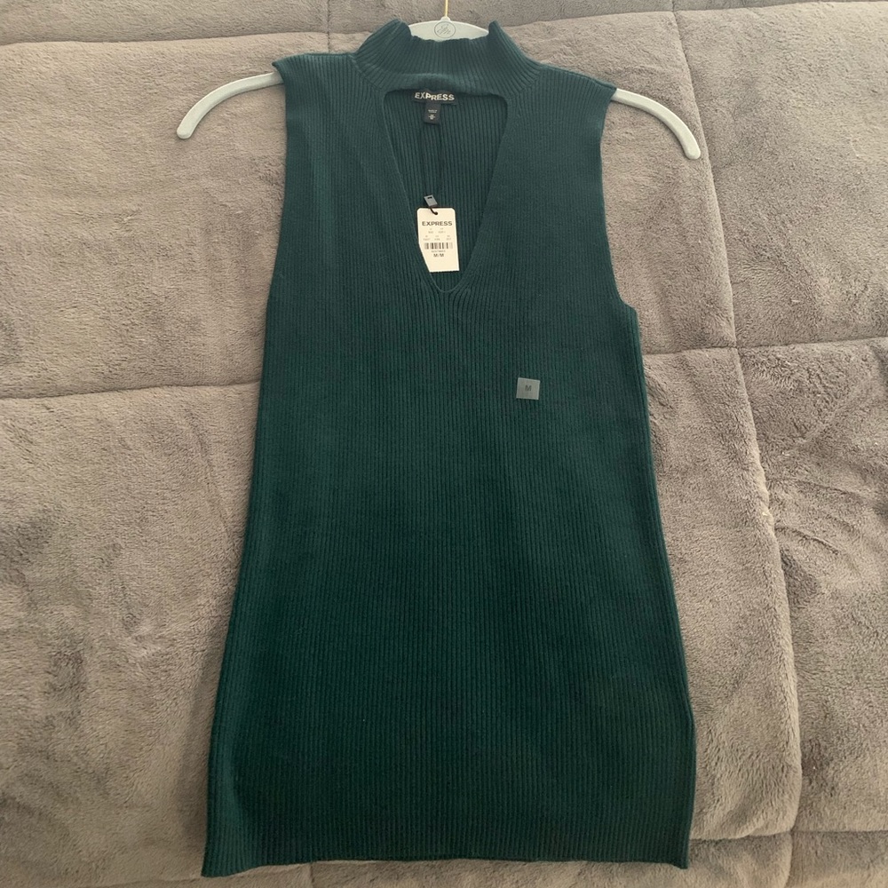 Never worn with tags Express sweater tank M